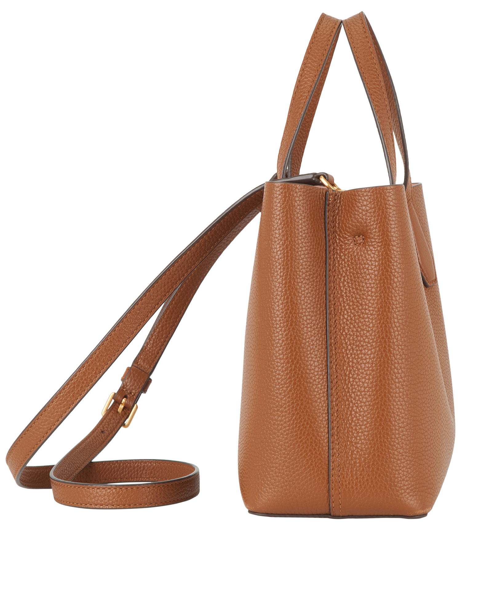 Blake Small Tote, &pound;220, Handbags, Tan, Leather, Side view